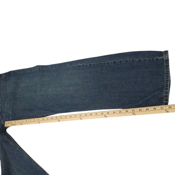 Levis 559 Jeans Mens Size 34x33 Relaxed Straight Leg Denim Dark Wash - Picture 5 of 15